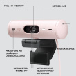 Logitech BRIO 500 colour 1920 x 1080 720p 1080p audio USB-C