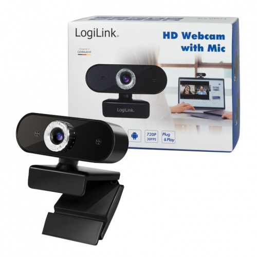 LogiLink HD USB VEEBIKAAMERA with Mikrofon