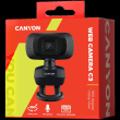 CANYON VEEBIKAAMERA C3 HD 720p Black