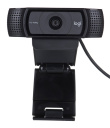 Logitech C920e HD 1080p VEEBIKAAMERA 1920 x 1080 pixels USB 3.2 Gen 1 (3.1 Gen 1) Black