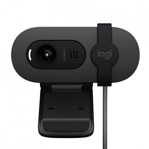 Logitech Brio 100, FHD, must - Veebikaamera / 960-001585