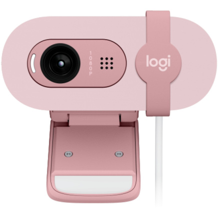 Logitech BRIO 100 colour 2 MP 1920 x 1080 720p 1080p audio wired USB 341956