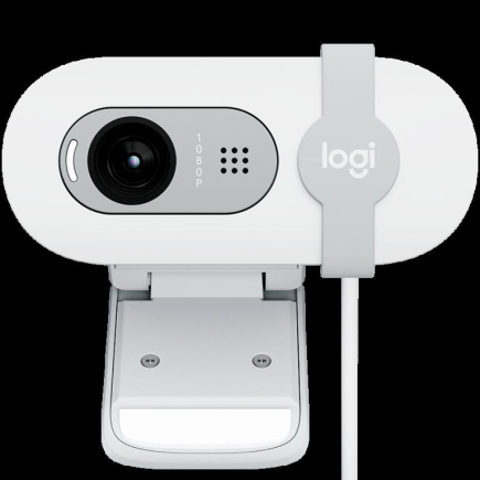 LOGITECH Brio 100 Full HD VEEBIKAAMERA - OFF-Valge - USB