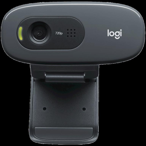 LOGITECH C270 HD WEBCAM - Black - USB