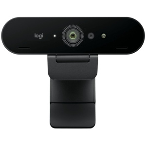 Logitech BRIO 4K - Live streaming camera - colour - 13 MP - 3840 x 2160 - audio - USB-C