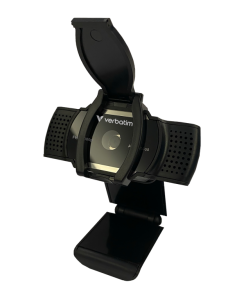  Verbatim AWC-01 - Webcam - colour - 2560 x 1440 - 2K, 1080p 30fps - audio - USB 2.0 - Auto Focus