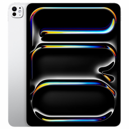 Apple iPad Pro 13”, M4 (2024), 1 TB, läikiv, WiFi, hõbe - Tahvelarvuti / MVX73HC/A