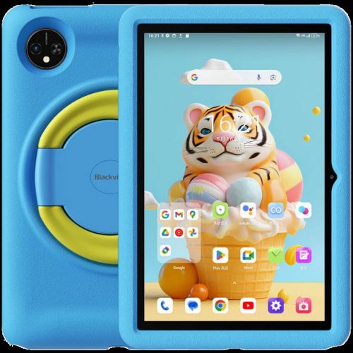 Blackview Tab 80 Kids 4GB/64GB, 10.1-inch HD+ 800x1280 IPS, Quad-core, 8MP Front/13MP Back Camera, Battery 7680mAh, Type-C, WiFi +BT, Android 14, SD card slot, Blue