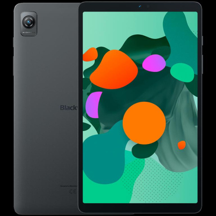 Blackview Tab 60 6GB/128GB, LTE, 8.68-inch FHD+ 800x1340 IPS LCD, Octa-core 2GHz, 5MP Front/8MP Back Camera, Battery 6050mAh, 18W wired charging, USB Type-C, Android 13, SD card slot, Gray