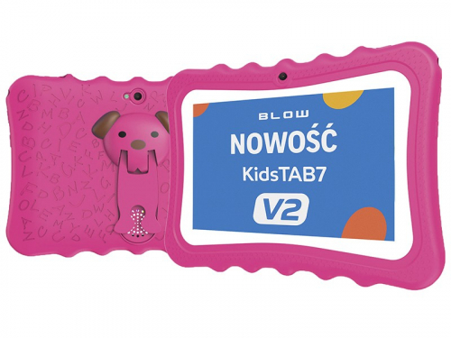 BLOW Tablet KidsTAB7 V2 4/32GB pink case camera 2MP