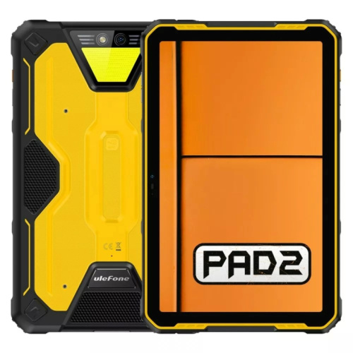 Ulefone Armor Pad 2 8/256GB LTE Black and yellow tablet without charger