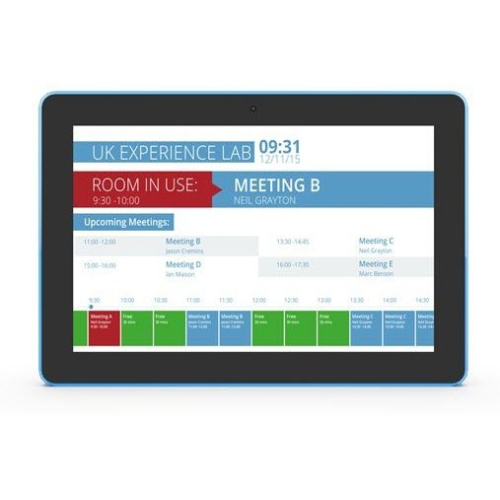 ALLNET Meetingraum RGB LED Tablet 10 Zoll RK3568 8GB/32GB Wifi,A ndroid 11 NFC Farbe schwarz MeetOne-101-C0 479265