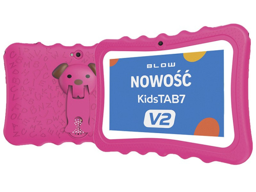 BLOW Tablet KidsTAB7 V2 4/32GB pink case camera 2MP