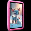 Blackview Tab 60 Pro Kids LTE 10.1-inch HD+ 800x1280 IPS 60Hz 4GB/128GB Octa-core T606 1.6GHz 5MP Front/8MP Back Camera Battery 7700mAh NO Carger USB Type-C Android 15 SD card slot Rose Pink