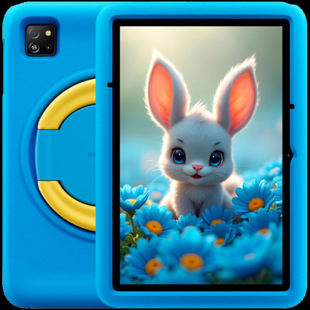 Blackview Tab 60 Pro Kids LTE 10.1-inch HD+ 800x1280 IPS 60Hz 4GB/128GB Octa-core T606 1.6GHz 5MP Front/8MP Back Camera Battery 7700mAh NO Carger USB Type-C Android 15 SD card slot Ocean Blue