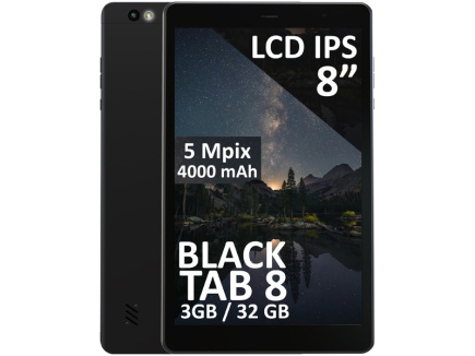 BLOW Tablet BlackTAB8 3/32GB 4G LTE 8 inches Must