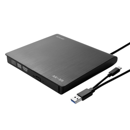 Savio External Slim drive DVD SAVIO AK-59
