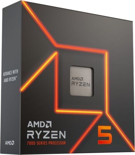 AMD Ryzen 5 7600X - 4.7 GHz - 6-core - 12 threads - 32 MB cache - Socket AM5 - PIB/WOF