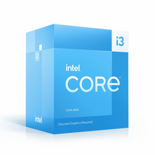 |INTEL|Desktop|Core i3|i3-13100F|3400 MHz|Cores 4|12MB|Socket LGA1700|58 Watts|BOX|BX8071513100FSRMBV