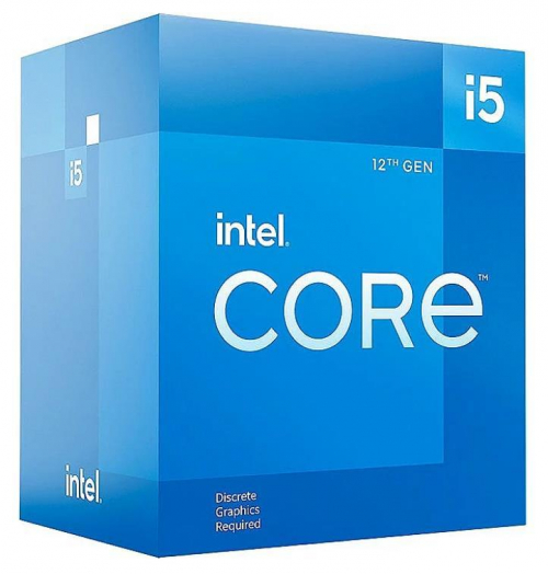 |INTEL|Desktop|Core i5|i5-12400F|Alder Lake|2500 MHz|Cores 6|18MB|Socket LGA1700|65 Watts|BOX|BX8071512400FSRL4W