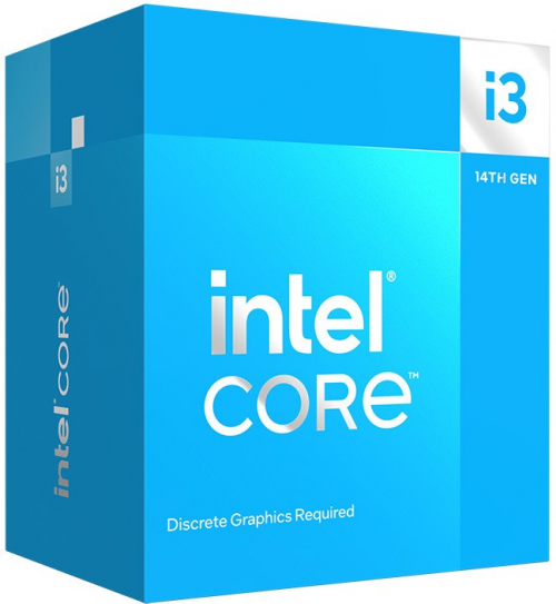 Intel Processor Core i3-14100 F BOX UP TO 4,7GHz LGA1700