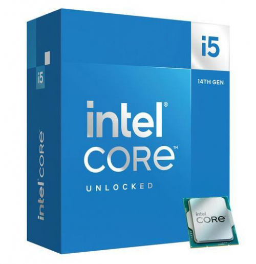 |INTEL|Desktop|Core i5|i5-14500|Raptor Lake|2600 MHz|Cores 14|24MB|Socket LGA1700|65 Watts|GPU UHD 770|BOX|BX8071514500SRN3T