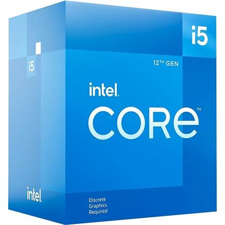 Intel | i5-12400F | 2.5 GHz | LGA1700 | Processor threads 12 | i5-124xx | Processor cores 6