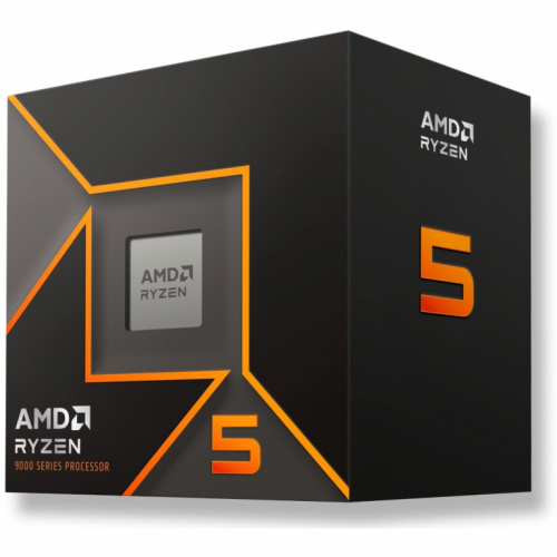 AMD Ryzen 5 9600 5.2GHz AM5 6C/12T 65W 38MB Processor with Wraith Stealth Cooler Box 139859