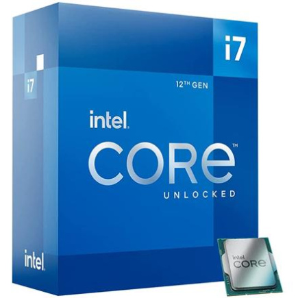 Intel | i7-12700K | 3.6 GHz | LGA1700 | Processor threads 20 | Intel Core i7 | Processor cores 12