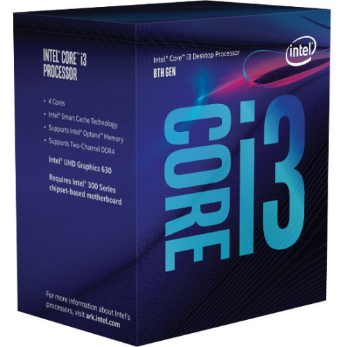 INTEL Core i3-8100T 3.1GHz LGA1151 6MB Cache Tray CPU