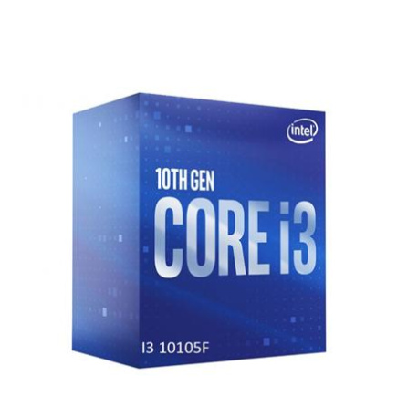Intel i3-10105F 3.7 GHz LGA1200 Processor threads 8 Intel Core i3 Processor cores 4