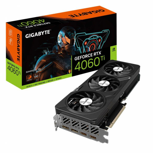 Gigabyte Graphics card RTX GeForce 4060 Ti Gaming OC 8GB GDDR6X 128bit