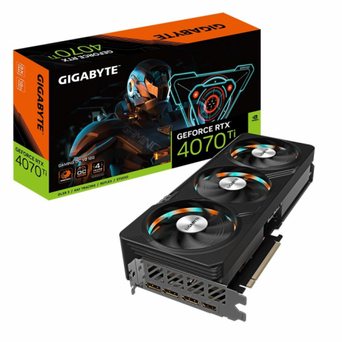 Gigabyte Graphics card GeForce RTX 4070 Ti GAMING OC V2 12GB GDDR6X 192bit
