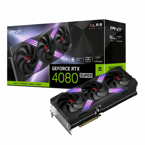 PNY Graphics card GeForce RTX 4080 SUPER 16GB XLR8 EPIC-X RGB