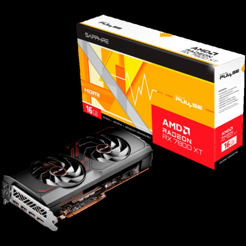 SAPPHIRE PULSE AMD RADEON RX 7800 XT GAMING 16GB GDDR6 DUAL HDMI / DUAL DP A-11330-02-20G