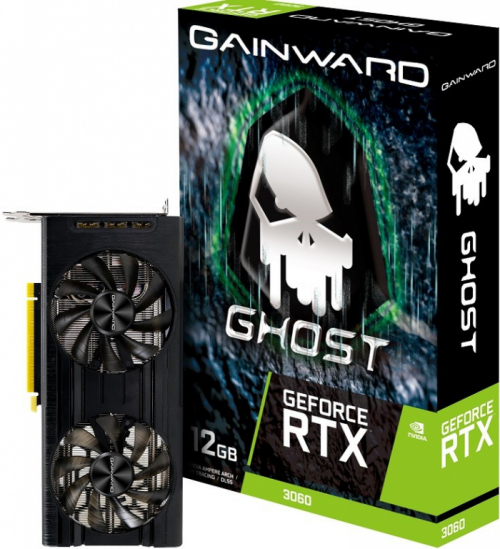 Gainward Graphics card GeForce RTX 3060 GHOST 12GB GDDR6 192bit HDMI/3DP