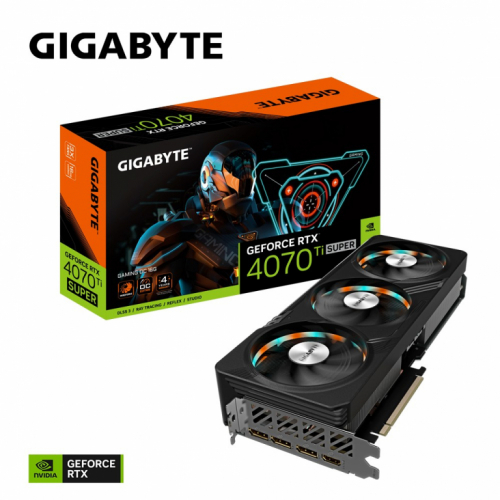 Gigabyte Graphics card RTX 4070 Ti SUPER GAMING OC 16G GDDR6X 256bit