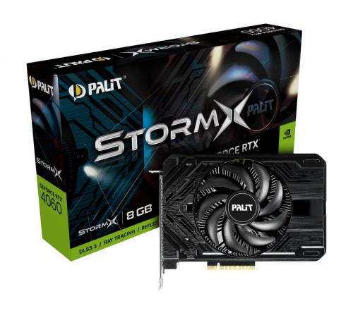 Palit Graphics card GeForce RTX 4060 StormX 8GB GDDR6 128bit