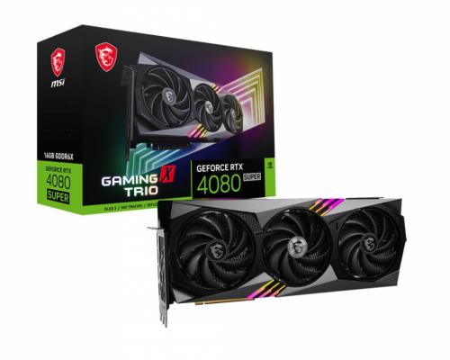 MSI GeForce RTX 4080 SUPER 16G GAMING X TRIO NVIDIA 16 GB GDDR6X