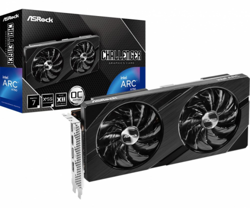 Graphics Card|ASROCK|Intel Arc A750|8 GB|GDDR6|256 bit|PCIE 4.0 16x|GPU 2200 MHz|Dual Slot Fansink|2xHDMI|2xDisplayPort|A750CLD8GO