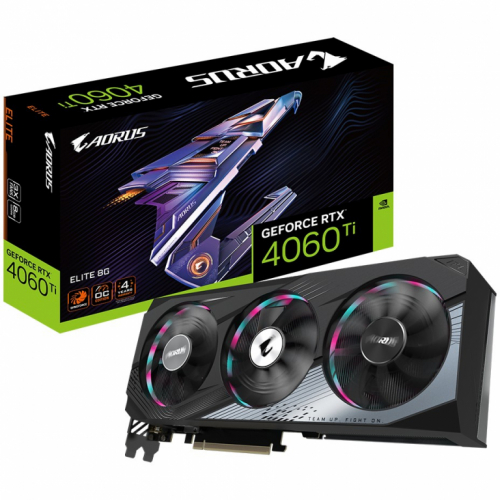 RTX 4060 Ti 8GB Gigabyte Aorus Elite GDDR6 3Fan