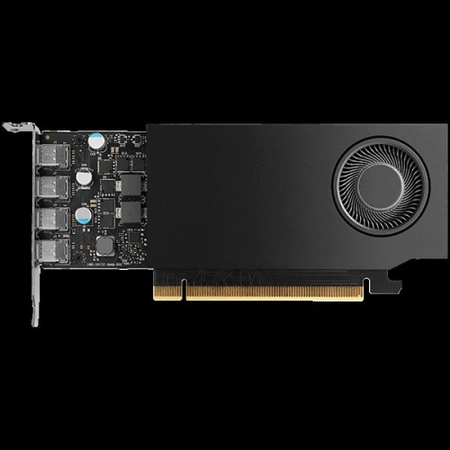 PNY NVIDIA A400 4GB LowProfile PCI-Express 3.0 x16, LP4 GB GDDR6 64-bit 3x Mini DP 1.4 Installguide, Supportguide 4x mDP to DP adapter, 1x LP bracket