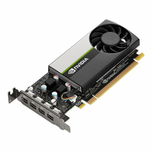 PNY VCNT1000-PB NVIDIA T1000 4GB GDDR6 4x MINI DISPLAYPORT PCI EXPRESS 3.0 LP - ATX BRACKET RETAIL