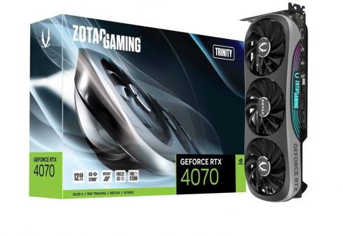 ZOTAC Graphics card GeForce RTX 4070 TRINITY 12GB GDDR6X 192bit 3DP