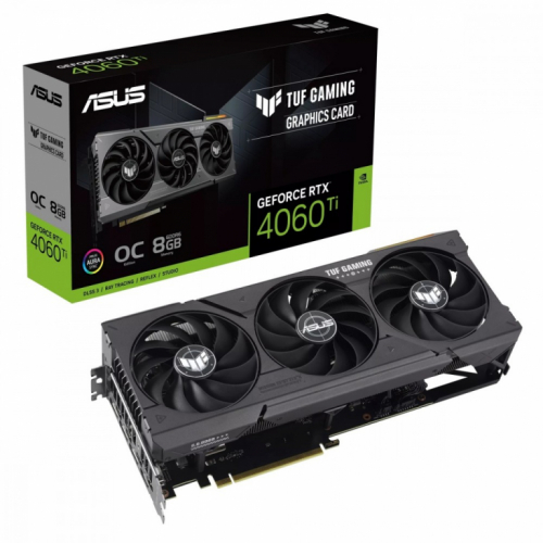 Asus Graphics card GeForce RTX 4060 Ti TUF Gaming OC 8GB GDDR6X 128bit