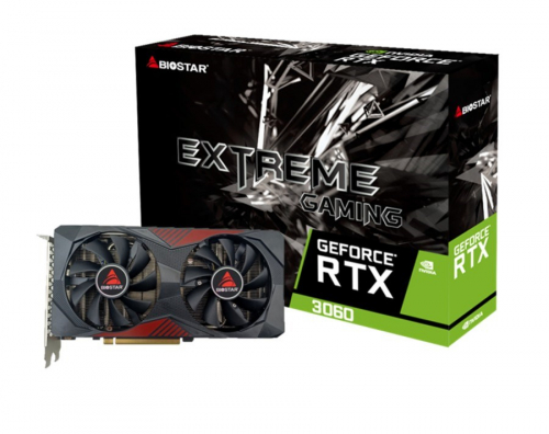 BIOSTAR RTX 3060 12GB graphics card