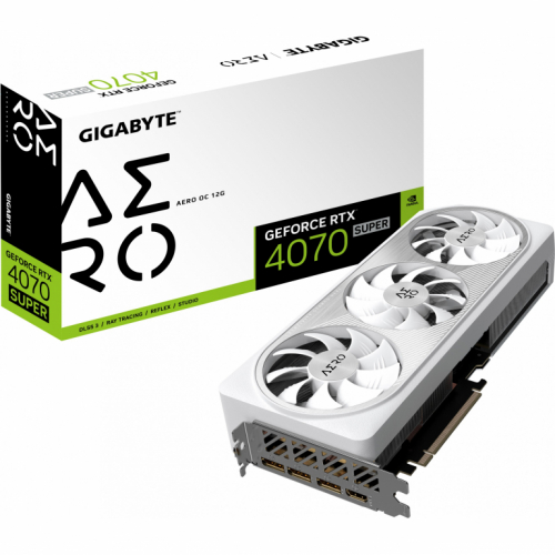 RTX 4070 Super 12GB Gigabyte Aero OC GDDR6X 3Fan