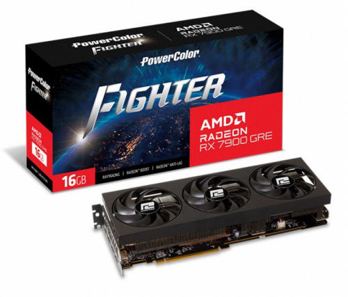 PowerColor Radeon RX 7900 GRE Fighter 16GB OC graphics card