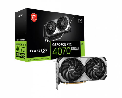 MSI VENTUS GeForce RTX 4070 SUPER 12G 2X OC NVIDIA 12 GB GDDR6X