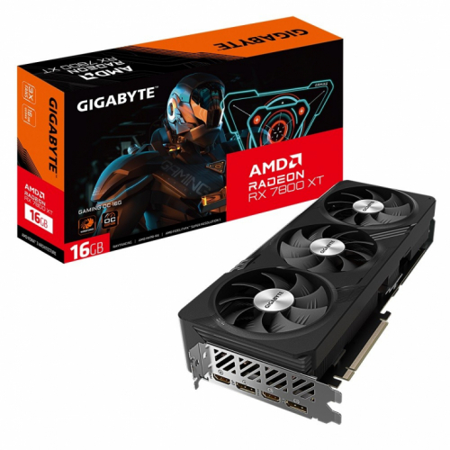 Gigabyte Graphics card Radeon RX 7800 XT GAMING OC 16 G GDDR6 256bit 2DP/2HDMI